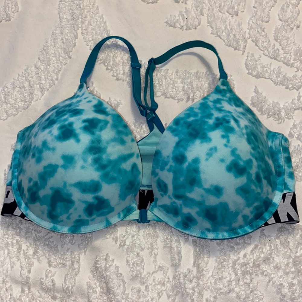 Victoria’s Secret Blue Tie Dye Push up bra